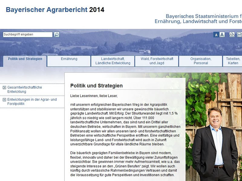 Bayerischer Agrarbericht
